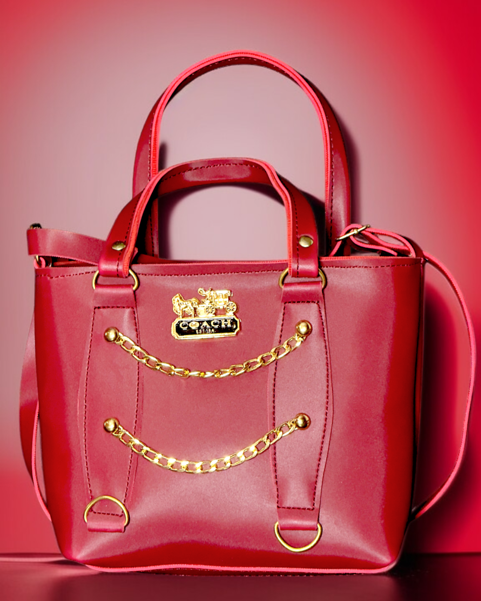 HERS CHARM GLAM CROSSBODY BAG